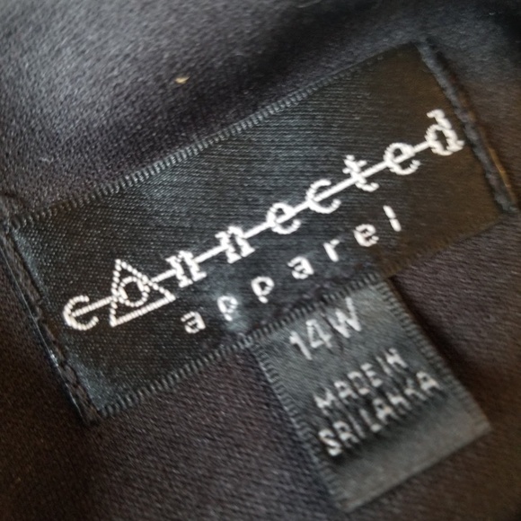 Connected Apparel Silk Vintage Floral Dress - Picture 6 of 7